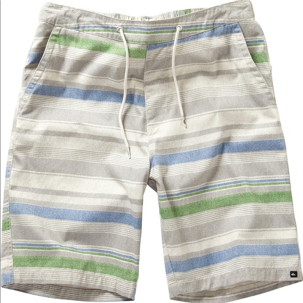 Quiksilver Board Walker Elastic Waist Shorts Sz 32